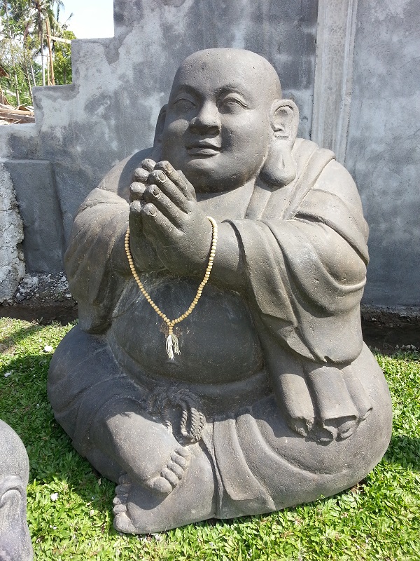 BUDDHA sitzend grüßend 133cm